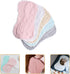 HEALSOPTHY 5Pcs Burp Cloths Newborn Cotton Burping Cloths Soft Absorbent Feeding Washcloths for Boys