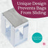 Nurse & Nourish Breast Milk Storage Tower & Freezer Organizer Bin - Space-Saving Rack for Breast Milk Storage Bags