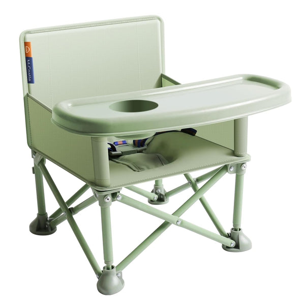 M-CASTLE New Portable Travel Booster Seat with Tray|Foldable Infant Seat Booster Dining Chair|Great