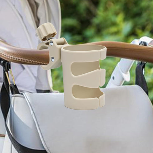 Generic Bottle Holder for Wheelchair - Shock-Proof Clamp-On Drink Mount, Adjustable Stroller Cup Carrier | Universal