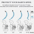 Baby Wraps Carrier Sling, Baby Carrier for Newborns and Toddlers,Skin-Friendly and Soft Front BabyCarrier Wrap Perfect