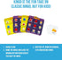 Regal Games Kingo Foods Edition Bingo Game for Kids - Fun Educational Learning for Preschool & Kindergarten - Phonics