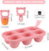 Frozen Moukiween Toddler Popsicle Molds Baby Food Storage Containers Suitable for Fresh Fruit Puree and Yogurt Ice