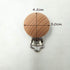 Natural Beech Wood Pacifier Clips, Grasping Toy Suspender Clips, DIY Wood Pacifier Clip Holder Accessories (3cm without