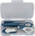 Set 4 1 Baby Nail Manicure Care Kit, Pedicure Grooming Kit in Tools Clippers Scissor File Tweezers for Newborn Infant