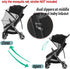Stroller Mosquito Net Baby Bassinet Net Cover Universal Pram Net Zipper Mesh Stroller Bug Net Full Cover Insect Net for Pushchair Pram Buggy Carrycot Cradle Moses Basket, Travel Cot