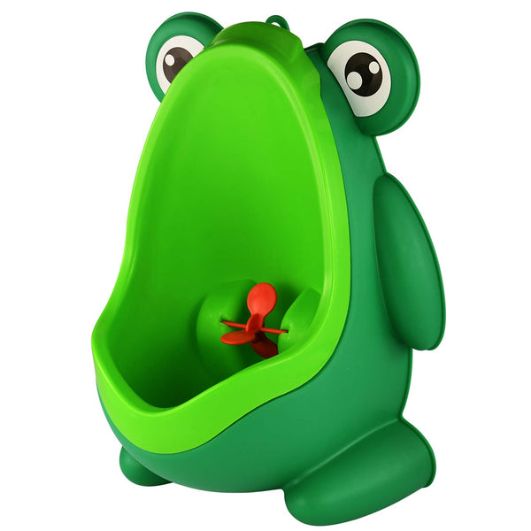 sundee Cute Frog Standing Potty Training Urinal for Boys Toilet with Funny Aiming