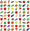 30PCS Children's Eraser, Mini Puzzle Pencil Eraser for Game Award Party, Carnival and School Supplies (Vegetables)