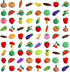 30PCS Children's Eraser, Mini Puzzle Pencil Eraser for Game Award Party, Carnival and School Supplies (Vegetables)