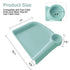 Wellgo Set Silicone Baby Dining Tray Compatible with Inglesina Fast Table Chair and Hooked High Chair, Easy to Carry Up