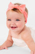 Baby Cotton Knotted Headbands - Girl's Rabbit Ear Hairbands for Newborn, Toddler 8-Pack (Multicoloured, One Size)