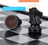 Chess Set with Folding Magnetic Travel Board and 2 Extra Queens for Kids and Adults