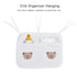 Multi Pocket Cotton Crib Organizer - Little Bear Large
