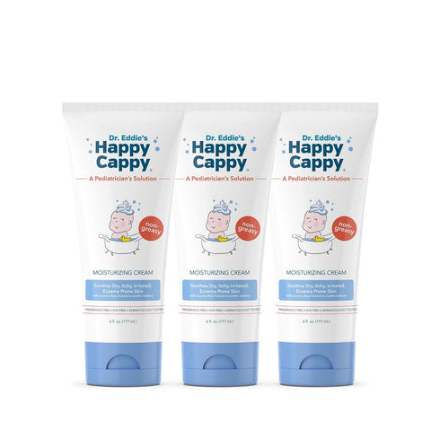 Happy Cappy Moisturizing Cream - Baby Eczema Cream, Eczema Lotion for Kids,