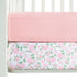 Magik & Kover Stretchy Crib Sheets Girl, 2 Pack Baby Crib Sheets Fitted for Standard