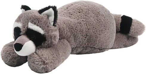ARELUX 18in Raccoon Plush Stuffed Animals: Cute Cuddly Body Pillow Hug Sleeping Fluffy Wild Animal Toys