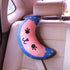 Kids Seat Belt Pillow Soft Car Seat Neck Support Cushion Pad Safety Belt Sleep Pillow Car Seat Strap Cover Headrest Travel Pillow Shoulder Pad for Car Airplane Seat Pushchair