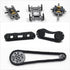 1533 Set PCS Technical Parts Building Block Accessories Vehicles Gears Cross Axles Wheels Connector Pieces Chain Link