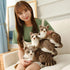 Siamese Cat Stuffed Animal: Realistic Shorthair Plush Cat Toy, Gift for Kids 12 Inches (B)