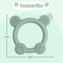 3 Pack 0-24 Meartchy Baby Teether, Bear-Shaped Silicone Teething Toys for Infants Months, BPA-Free Chew Toys to Soothe