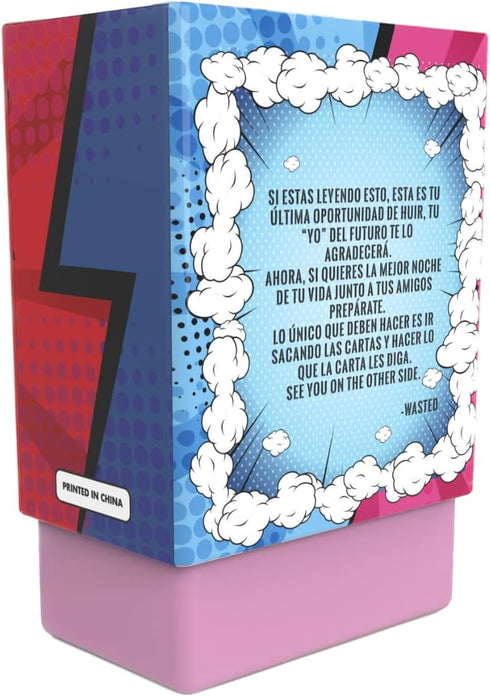 Wasted - The Party Game by Happy Ending Games - Gaming Cards - Board Game of Dares (Spanish Version)