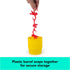 Barrel of Monkeys Retro Linking Family Game, Classic Preschool Games for Family Game Night, Ages 3+