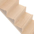 Artibetter Mini Staircase Wooden 1/12 DIY Stairway Accessory Model - Without Armrest for Mini House Scene