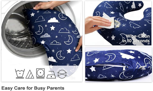 IBraFashion Nursing Pillow Cover Fits for Boppy Nursing Pillow Original, Nursing Slipcovers for Breastfeeding Mom