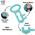 The Teething Key by Eztotz, BPA Free Silicone Baby Teether Toy for Infants, Easy Grip Multiple Texture