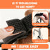 Vantico 2 Pack Cute Stroller Hooks for Hanging Diaper Bags, Universal Leather Stroller Clips with Bear Design, Non-Slip