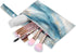 Haskirky 2 Watercolor Marble Blue Pcs Cloth Diaper Wet Dry Bags,Waterproof and Washable Bag for Travel Reusable Wet Bag