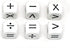 Koplow Games Operators Dice, Multicolor Learning Aid Classroom Accessories