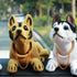 BESPORTBLE Car Decorations Playset with Bobbleheads Puppy Figurine, Shaking Head Dog Auto Interior Decor for Vehicle