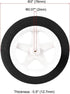 uxcell RC Model Plane Aircraft Wheel Micro Sport Wheel 0.07 Inch X 3 Inch - 6PCS