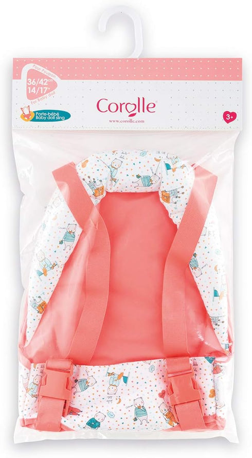 Corolle Mon Grand Poupon Carry Seat for 36-42 cm Dolls, Suitable for Children 3 Years and Up, 9000141070