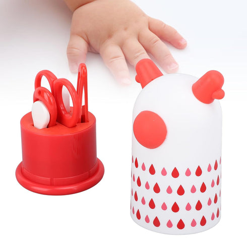 Masyrt Set Infant Nail Kit, Baby Nail Grooming Kit, Cute Baby Manicure with Safe Materials, Infant Nail Care Tools