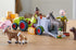 2" HABA Little Friends Goat Kid - Chunky Plastic Farm Animal Toy Figure