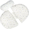UPKOCH U-Shaped Maternity Pillow Pregnancy Lumbar Cushion for Pregnant Women with Adjustable