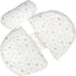 UPKOCH U-Shaped Maternity Pillow Pregnancy Lumbar Cushion for Pregnant Women with Adjustable
