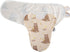HOUSBAY 2-Way 1 Pack 3-6 Baby Swaddle Blanket Boy Girl Super Soft Material Newborn Adjustable Swaddles Zipper Sleep