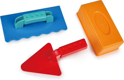 Hape Master Bricklayer Beach and Sand Toy Set Toys, Multicolor, Bold