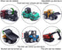 Construction Trucks 6pcs Colorful Mini Assorted Vehicles Alloy Diecast Car Sand Box