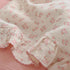 BuLuTu Cotton Kids Toddler Pillowcase Standard Size, Shabby Chic Galsang Flowers Print, Soft Travel Pillow Case Ruffle
