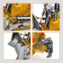 Bulldozer Bulldozer bulldozing Dwi Dowellin Rc Toys for Boys,Construction Remote Control with Metal Shovel