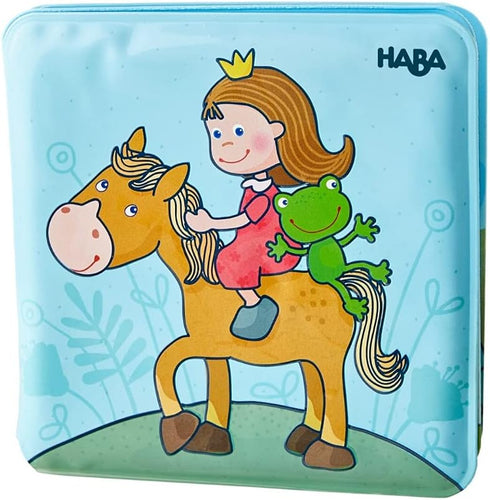 HABA Magic Bath Book Princess, Wet The Pages to Reveal Colorful Background - Great for Tub or Pool