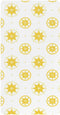 miaozhen Cotton Baby Crib Sheets for Boys Girls Soft Breathable Bright Yellow Star