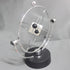 Electronic Perpetual Motion Desk Toy, Silver Cube Rotation for Home Decoration and Science Fun