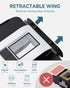 1-2 KPAW Automatic Card Shuffler - One-Press AUTO & Manual Mode, Electric Shuffling Machine for Decks, Low Noise