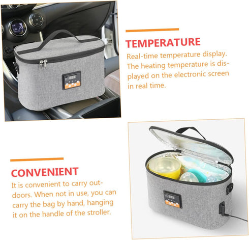 Rechargeable Travel Baby Bottle Warmer - Perfect for On-the-Go Feeding