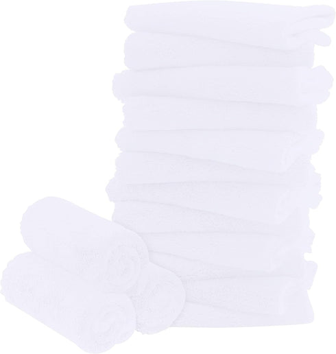 16 Pack Baby Washcloths - 10x10 Inch, Microfiber baby towel - Absorbent